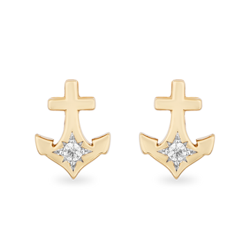 Amazon.com: DianaL Boutique Beautiful Silvertone Nautical Anchor Earrings  Enameled Gift Boxed Fashion Jewelry: Clothing, Shoes & Jewelry